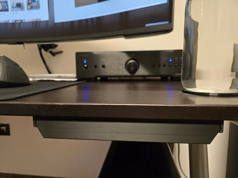 Ngăn kéo gắn dưới bàn làm việc cho giấy A5 và văn phòng phẩm - Image 2