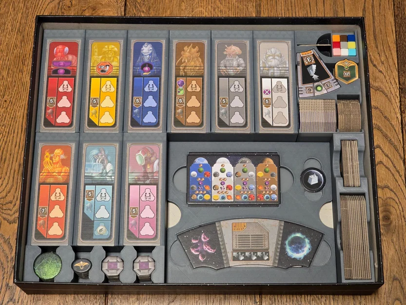 Bộ khay đựng (Organizer) cho Gaia Project cùng bản mở rộng The Lost Fleet - Image 10