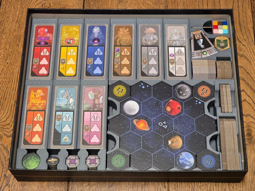 Bộ khay đựng (Organizer) cho Gaia Project cùng bản mở rộng The Lost Fleet - Image 11