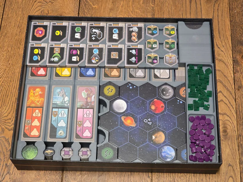 Bộ khay đựng (Organizer) cho Gaia Project cùng bản mở rộng The Lost Fleet - Image 12