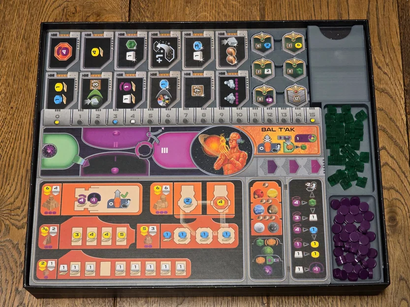 Bộ khay đựng (Organizer) cho Gaia Project cùng bản mở rộng The Lost Fleet - Image 13