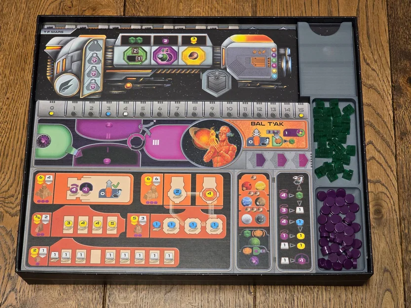 Bộ khay đựng (Organizer) cho Gaia Project cùng bản mở rộng The Lost Fleet - Image 14