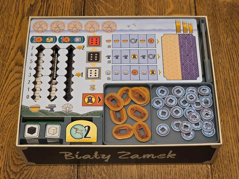 Bộ tổ chức phụ kiện game White Castle - Image 7