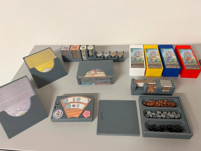 Bộ khay đựng board game Rats of Wistar - Image 4