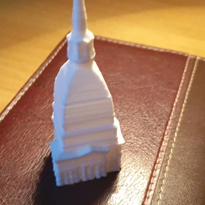 Mô hình 3D Mole Antonelliana - Kiến trúc biểu tượng nước Ý