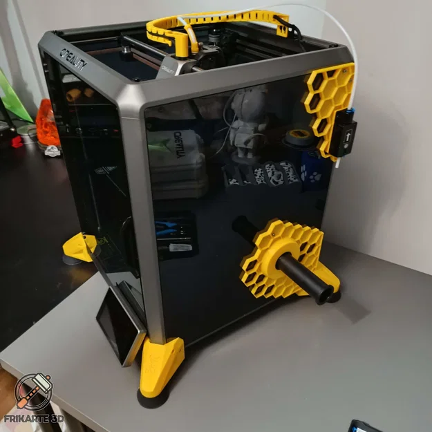 D3vil Wears Prada – Phiên bản Honeycomb (Chân đế sau bên phải cho Creality K1) - Image 1