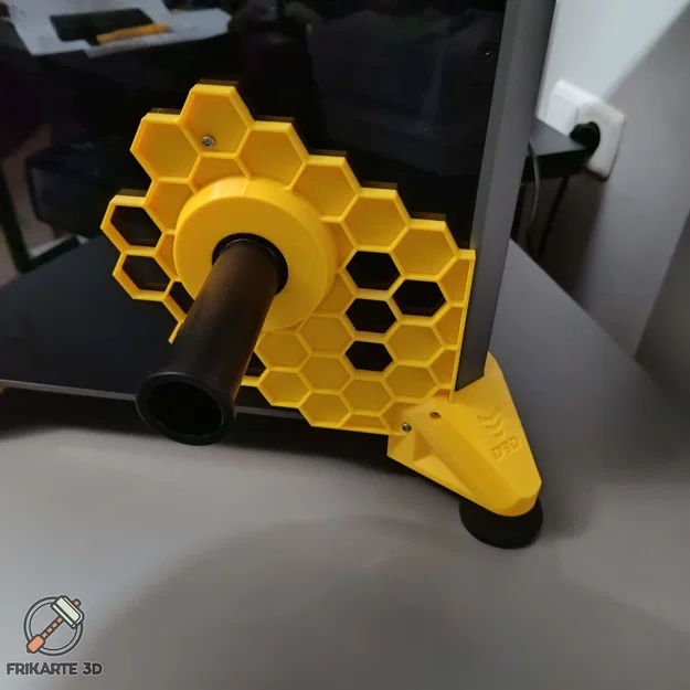 D3vil Wears Prada – Phiên bản Honeycomb (Chân đế sau bên phải cho Creality K1) - Image 2