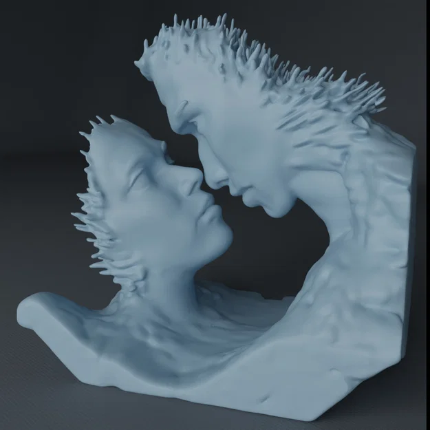 Loving Water Drops - Cặp đôi giọt nước - Image 1