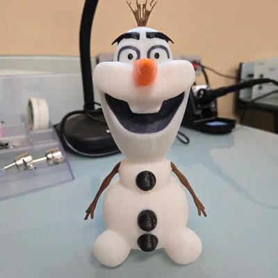 Mô hình 3D Olaf từ Frozen - Tệp in STL người tuyết trang trí