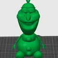 Mô hình 3D Olaf từ Frozen - Tệp in STL người tuyết trang trí - Thumbnail 2