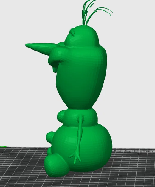 Mô hình 3D Olaf từ Frozen - Tệp in STL người tuyết trang trí - Image 3