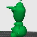 Mô hình 3D Olaf từ Frozen - Tệp in STL người tuyết trang trí - Thumbnail 3