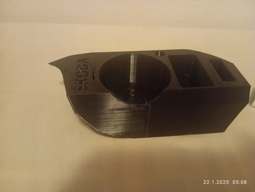 Khay để cốc và đồ tiện ích tùy chỉnh cho Skoda Octavia 1 - Image 5