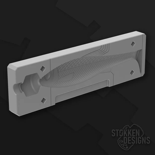 IM Gib Melson v.1 (Mô hình Mồi giả - Bao gồm Khuôn và Mẫu gốc) - Image 5