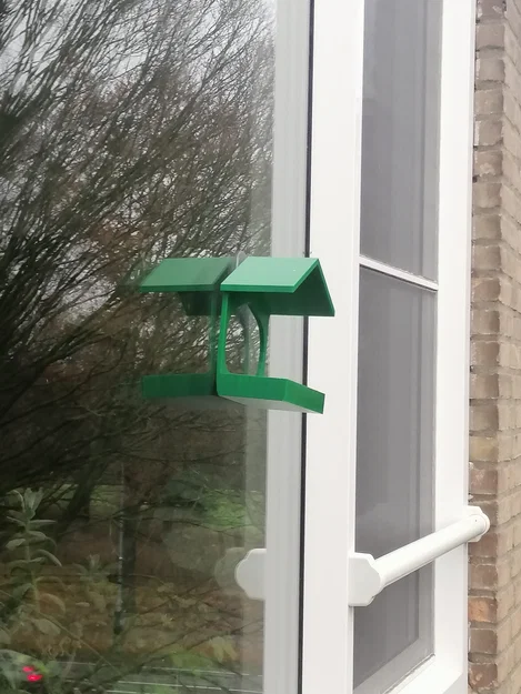 Máng ăn cho chim gắn cửa sổ - Image 2