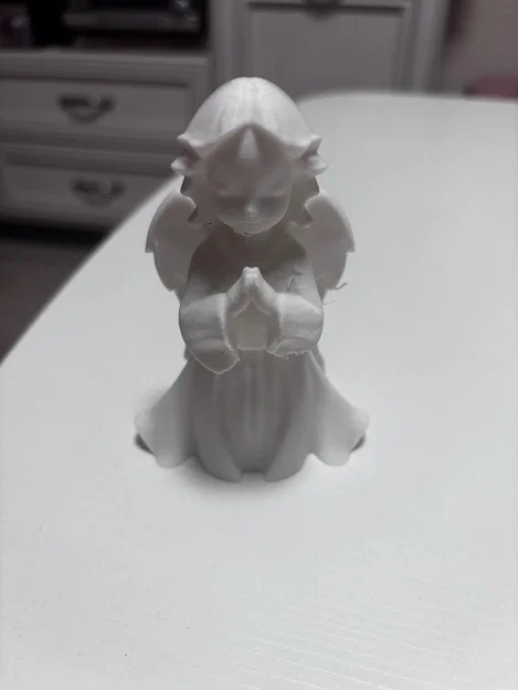 Tượng thiên thần cầu nguyện in 3D tinh xảo - File STL chất lượng - Image 1