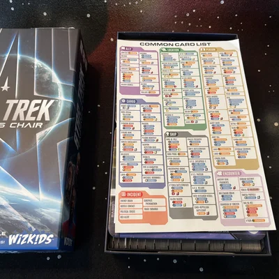 Khay Đựng/Organizer Cho Board Game Star Trek: Captain's Chair