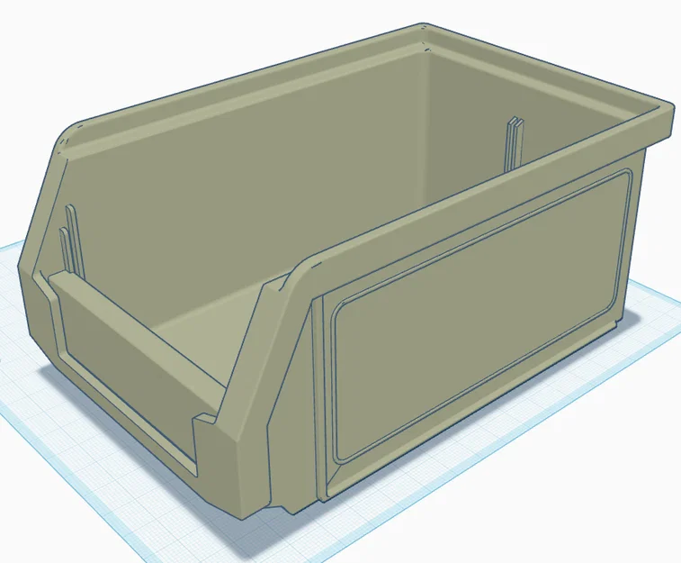 Hộp đựng đồ đa năng có thể xếp chồng (Stackable Storage Bin) - Image 1