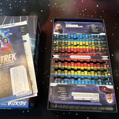 Khay Đựng/Organizer Cho Board Game Star Trek: Captain's Chair