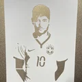 Neymar JR - Khuôn in Stencil - Thumbnail 2