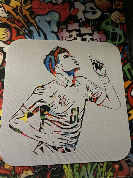 Neymar JR - Khuôn in Stencil - Image 3