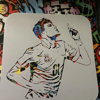 Neymar JR - Khuôn in Stencil