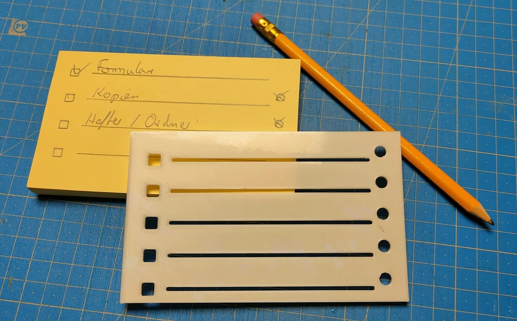 Bộ khuôn mẫu Post-It ToDo tiện lợi - Image 1