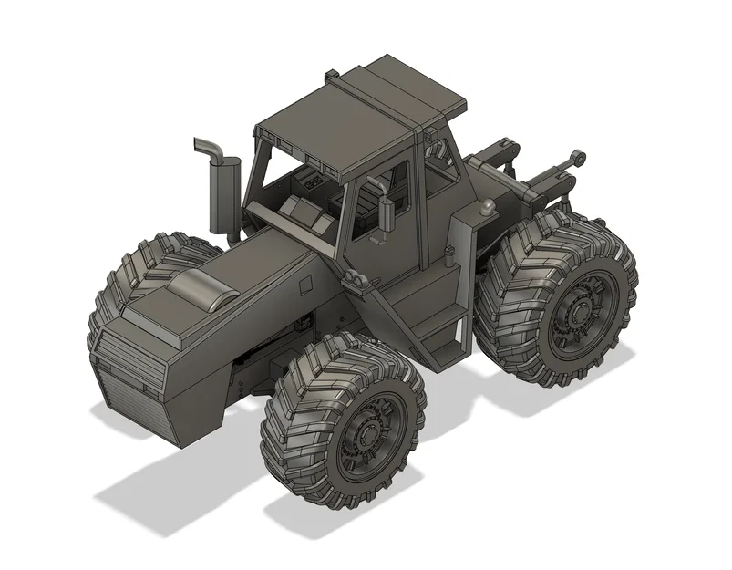 Mô hình máy kéo Case International 4894 - Tỉ lệ 1:16 in 3D cực chi tiết - Image 1