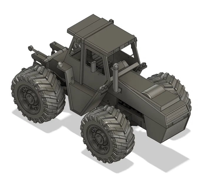 Mô hình máy kéo Case International 4894 - Tỉ lệ 1:16 in 3D cực chi tiết - Image 2