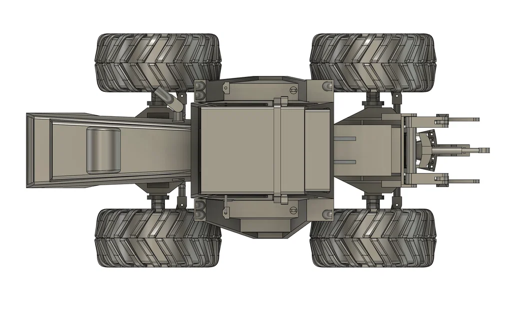 Mô hình máy kéo Case International 4894 - Tỉ lệ 1:16 in 3D cực chi tiết - Image 5