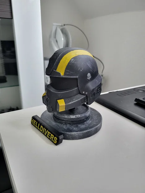 Mô hình Helldivers Helmet/Skull (để trưng bày) - Image 3
