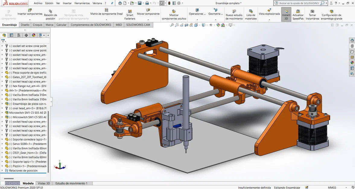 Dự án máy vẽ CNC dùng bút mã nguồn mở (CNC Pencil Plotter) - Image 1