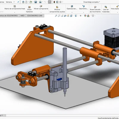 Dự án máy vẽ CNC dùng bút mã nguồn mở (CNC Pencil Plotter)