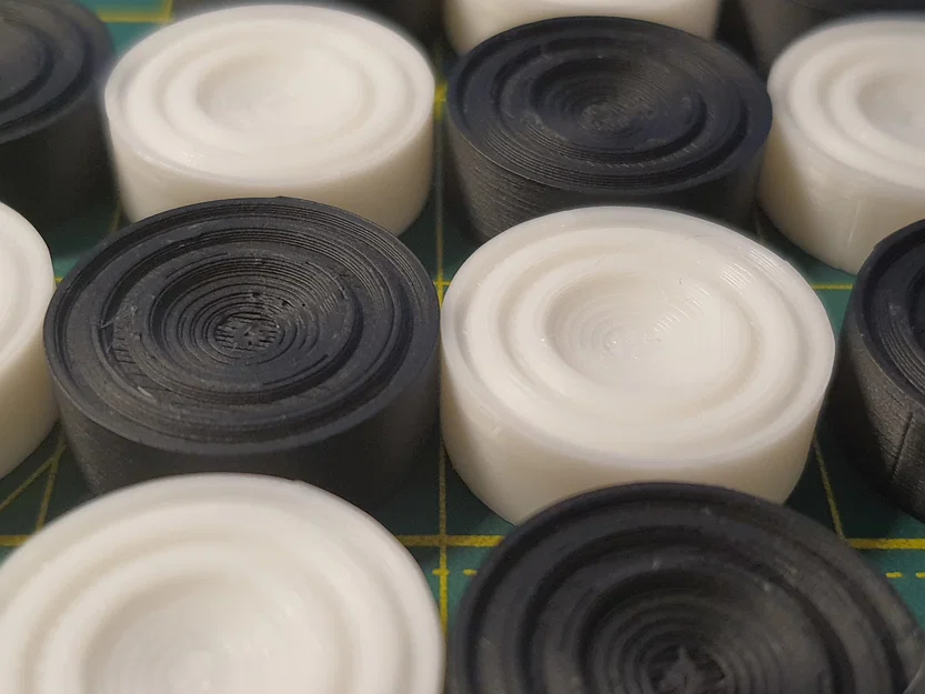 Bộ quân cờ Caro và Backgammon in 3D tiêu chuẩn - Image 6