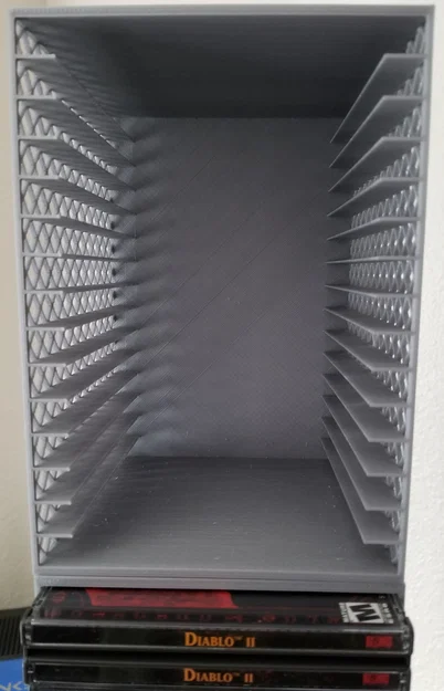 Kệ Đựng Đĩa CD Xếp Chồng In 3D Tiện Lợi, Tiết Kiệm Không Gian - Image 1