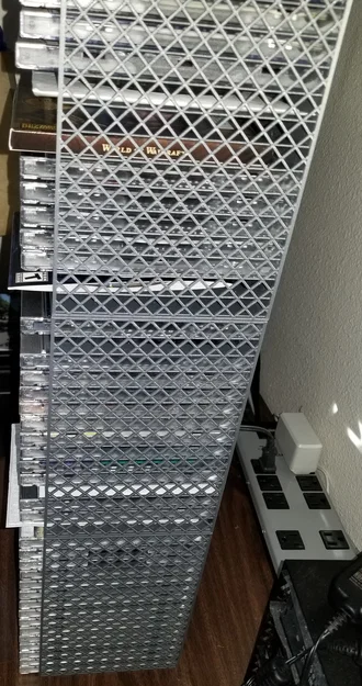 Kệ Đựng Đĩa CD Xếp Chồng In 3D Tiện Lợi, Tiết Kiệm Không Gian - Image 2