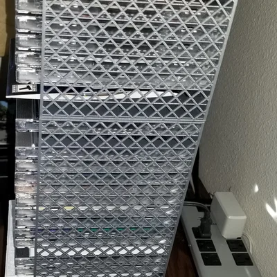 Kệ Đựng Đĩa CD Xếp Chồng In 3D Tiện Lợi, Tiết Kiệm Không Gian