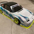 Bộ ốp cản trước và hông xe RC Drift 240sx Aerowolf Style 1/10 - Thumbnail 1