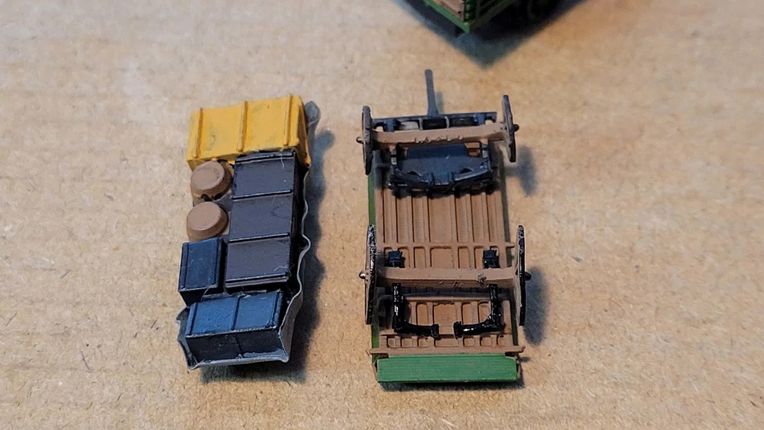 C&D - Xe tải hơi nước kèm rơ-moóc (Tỷ lệ 1:148) - Image 5