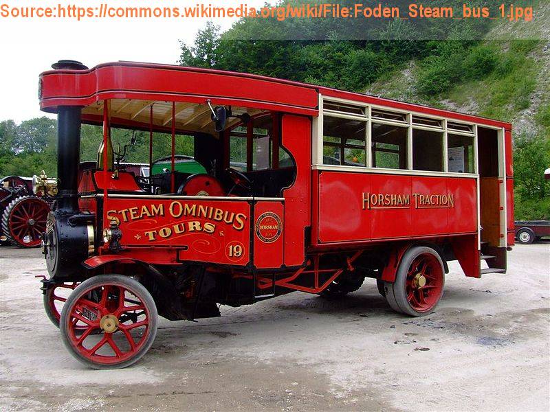 Mô hình xe buýt hơi nước Foden (Foden Steam Omnibus) tỉ lệ N-scale - Image 2