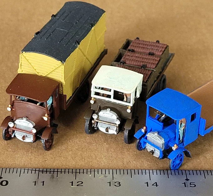 OIT - Mô hình xe tải Thornycroft PB-type (tỷ lệ 1:148) - Image 1