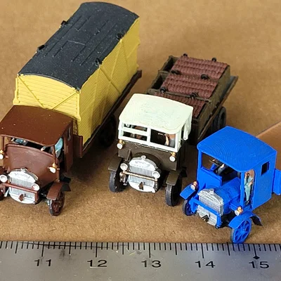 OIT - Mô hình xe tải Thornycroft PB-type (tỷ lệ 1:148)