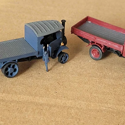 Xe tải hơi nước Foden (tỷ lệ 1:148)