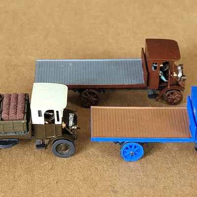 OIT - Mô hình xe tải Thornycroft PB-type (tỷ lệ 1:148)