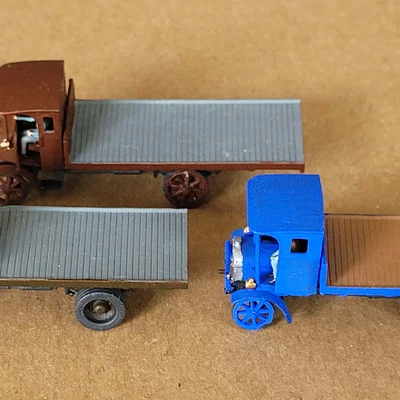 OIT - Mô hình xe tải Thornycroft PB-type (tỷ lệ 1:148)