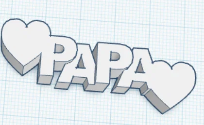 Mô hình 3D quà tặng Nana và Papa ý nghĩa cho ông bà - Image 3