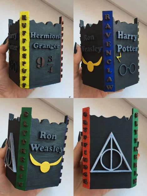 Khay đựng bút Harry Potter 3D - Phụ kiện bàn làm việc độc đáo - Image 1