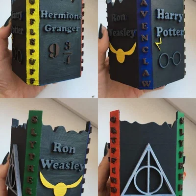 Khay đựng bút Harry Potter 3D - Phụ kiện bàn làm việc độc đáo