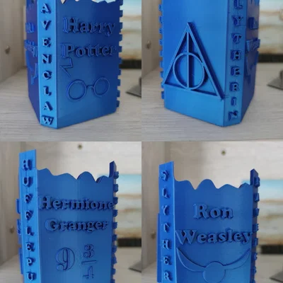 Khay đựng bút Harry Potter 3D - Phụ kiện bàn làm việc độc đáo