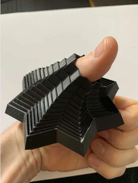 Mô hình đồ chơi giải trí Fidget Star - In 3D độc đáo - Image 2